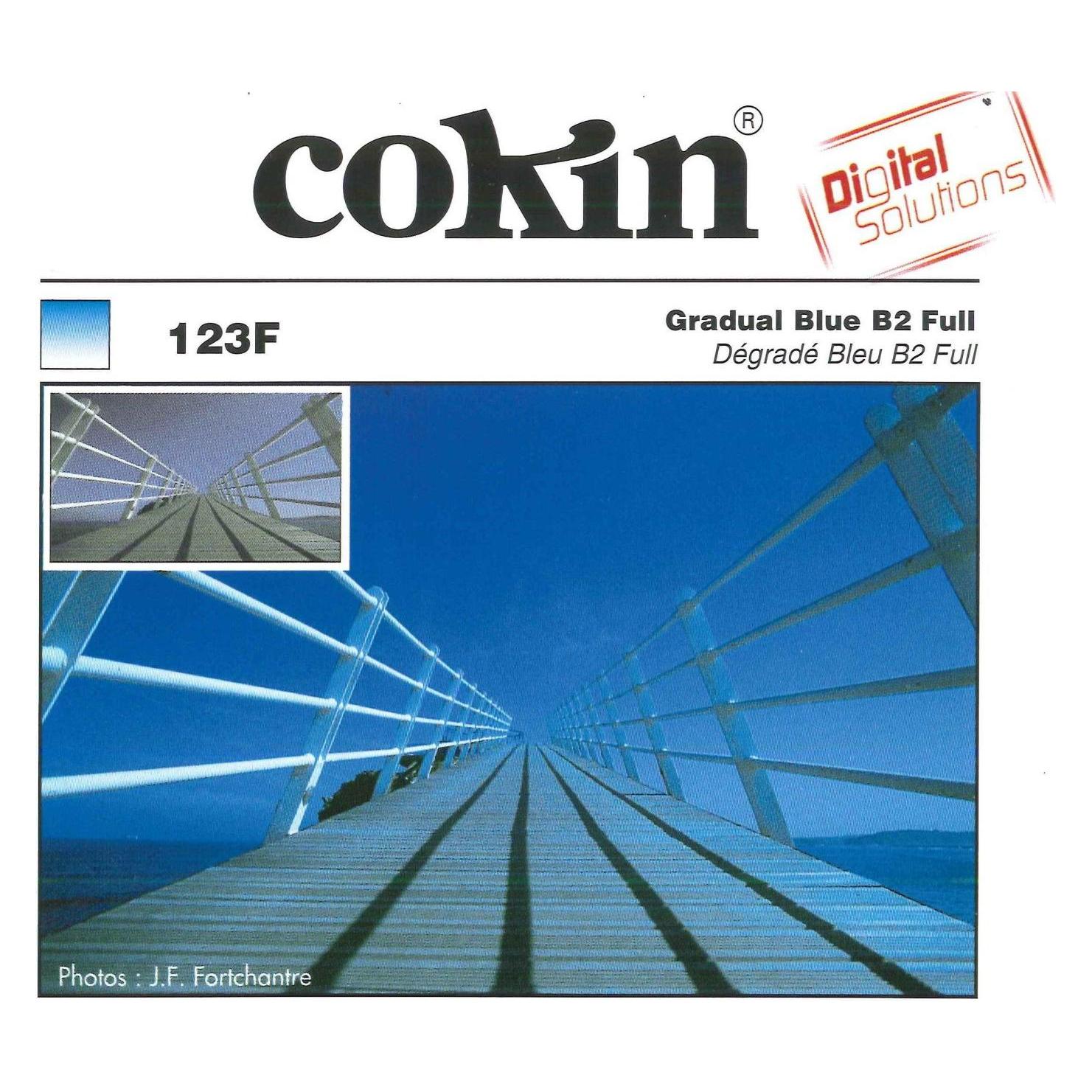 Cokin X123F Verlauffilter blau 2 full (Farbfilter) (WX123F)