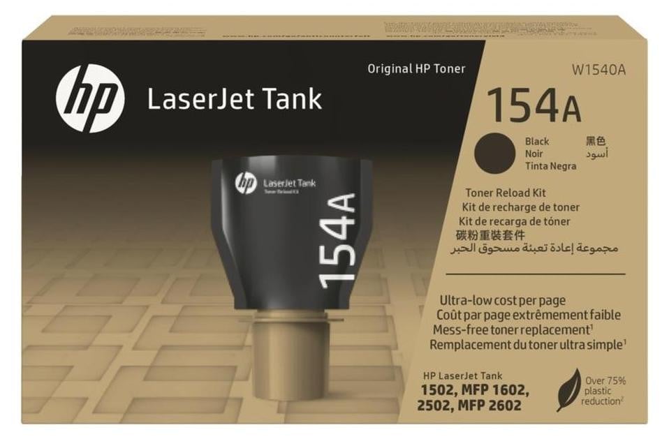 HP 154A W1540A Original Black LaserJet Tank Toner Reload Kit