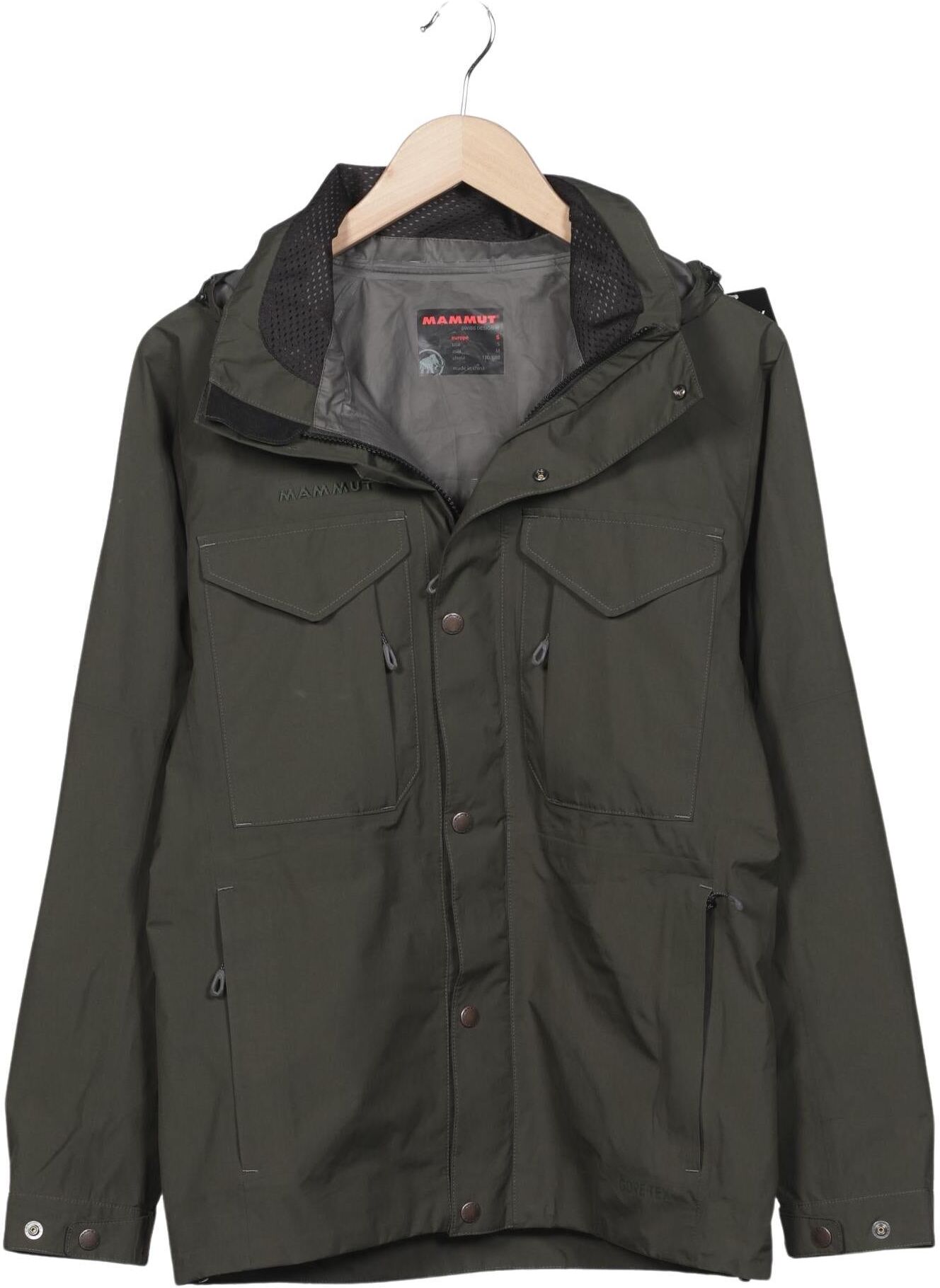 Mammut Herren Jacke, Grün, Gr. S, Tex / Membran / Synthetik - Second Hand