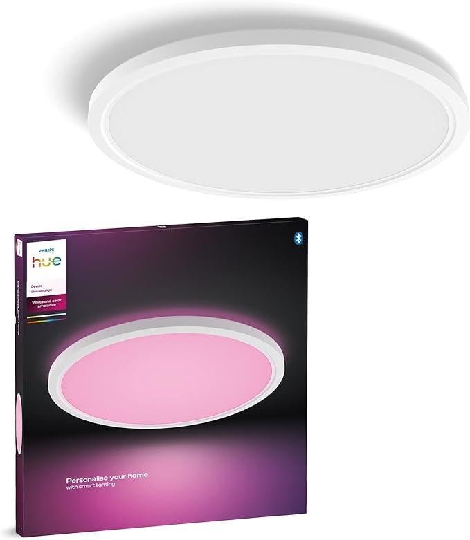 Philips Hue LED Inbouwpaneel, Wit, 2900 lm, Dimbaar, IP21