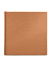 Hama Jumbo-Album Wrinkled 80 weiße Seiten Braun Bürokleinmaterial Blatt (00007611)
