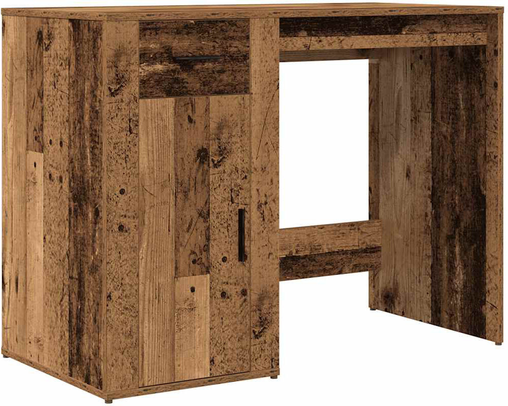 DEvidaxl Writing Desk Reclaimed Wood 75cm H X 100cm W X 49cm D