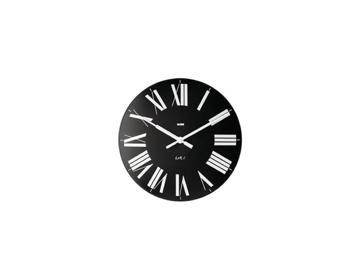 Alessi Firenze Wandklok, Zwart