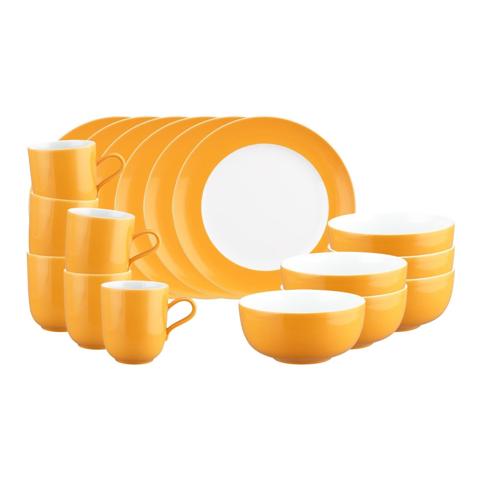 Seltmann Weiden Frühstücks-Set Liberty Pure Colors 18-tlg.