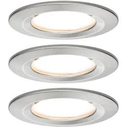 PAULMANN LED-Einbaustrahler 6,8W Konverter weiß CoinSlim 938.73 dimmbar 1LED eisen 2700K