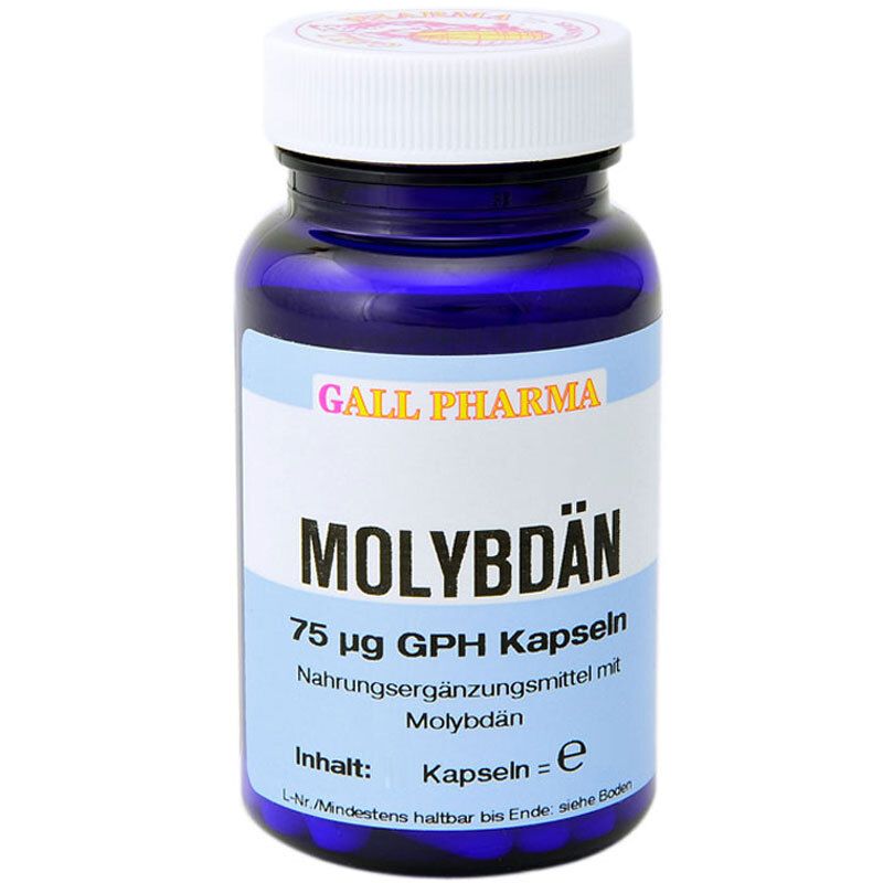 Molybdän 75 µg GPH Kapseln 60 St
