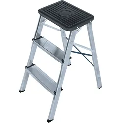 Aluminium Hocker 3 Stufen nach Une En 14183 Edm