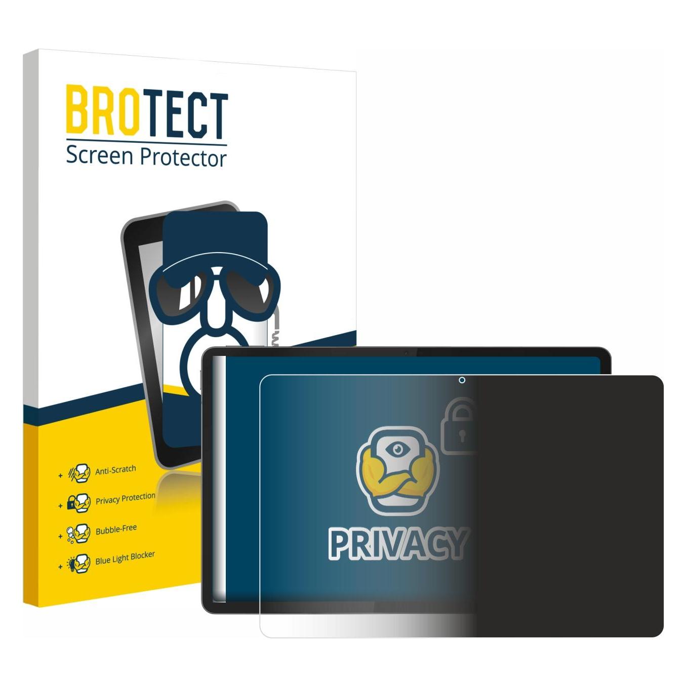 Brotect Sichtschutzfolie für Lenovo Idea Tab Plus 12.1" Anti-Spy Privacy Folie Blaulicht-Schutz (1 Stk., Lenovo Idea Tab) (6060996)