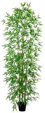 Nearly Natural 9' Artificial Green Bamboo Tree