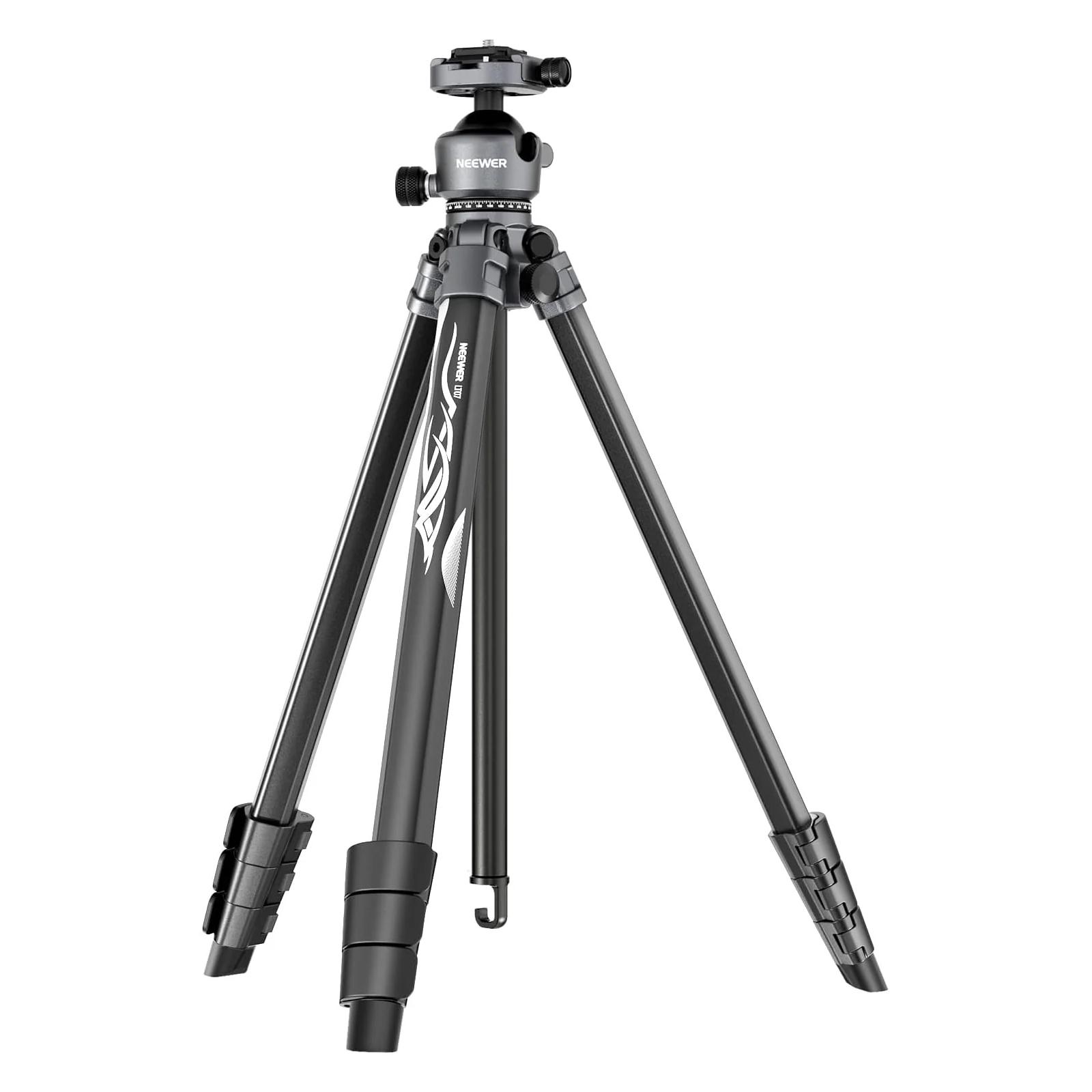 Neewer LT07 Aluminum Travel Tripod with Ball Head (Metall) (10103491)