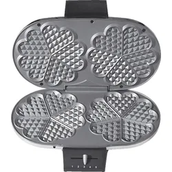 CLOER 1329 Doppel Waffeleisen Edelstahl