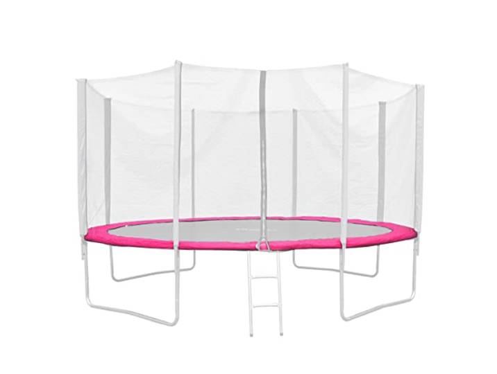 Jawinio Trampolin-Randabdeckung Trampolin-Zubehör Ersatzteile 12FT/366cm pink