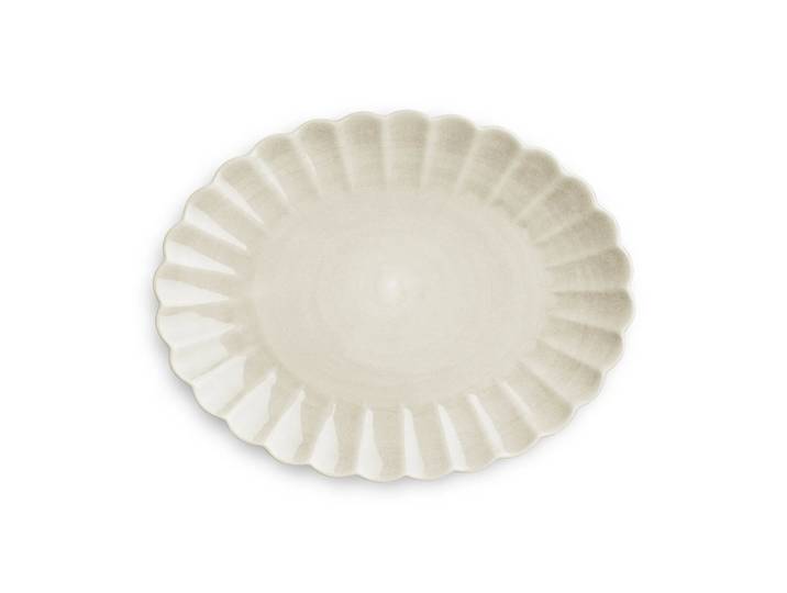 Mateus Plat Oyster 30x35 cm Sable