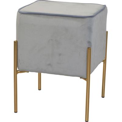 Sitzhocker INOSIGN "Liano", grau, H:47cm T:36cm, Hocker, Sitzhocker