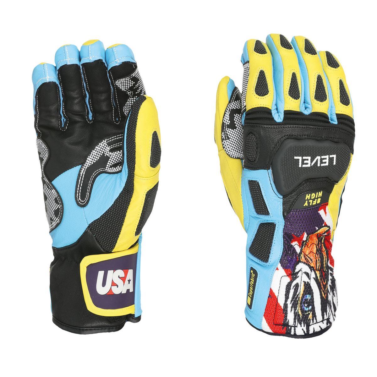Level SQ CF black-yellow (47) 9,5 3017UG-47-9,5