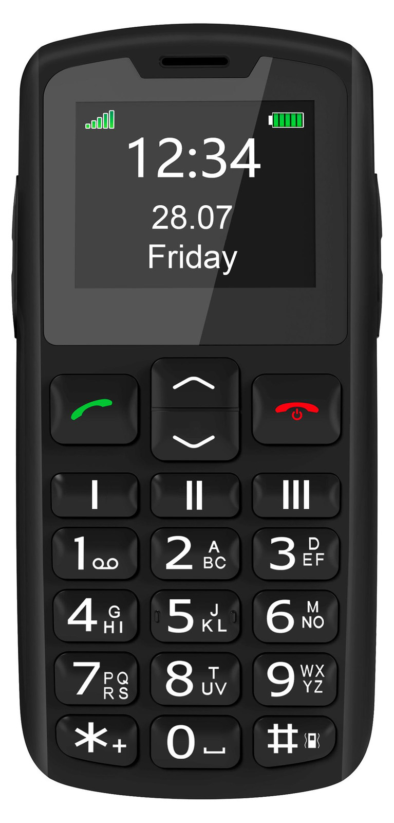 Beafon SL230 telefoon, zwart, zonder netadapter