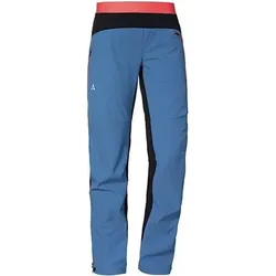 SCHÖFFEL Damen Hose Softshell Pants Rinnen L, Größe 38 in Blau Blau