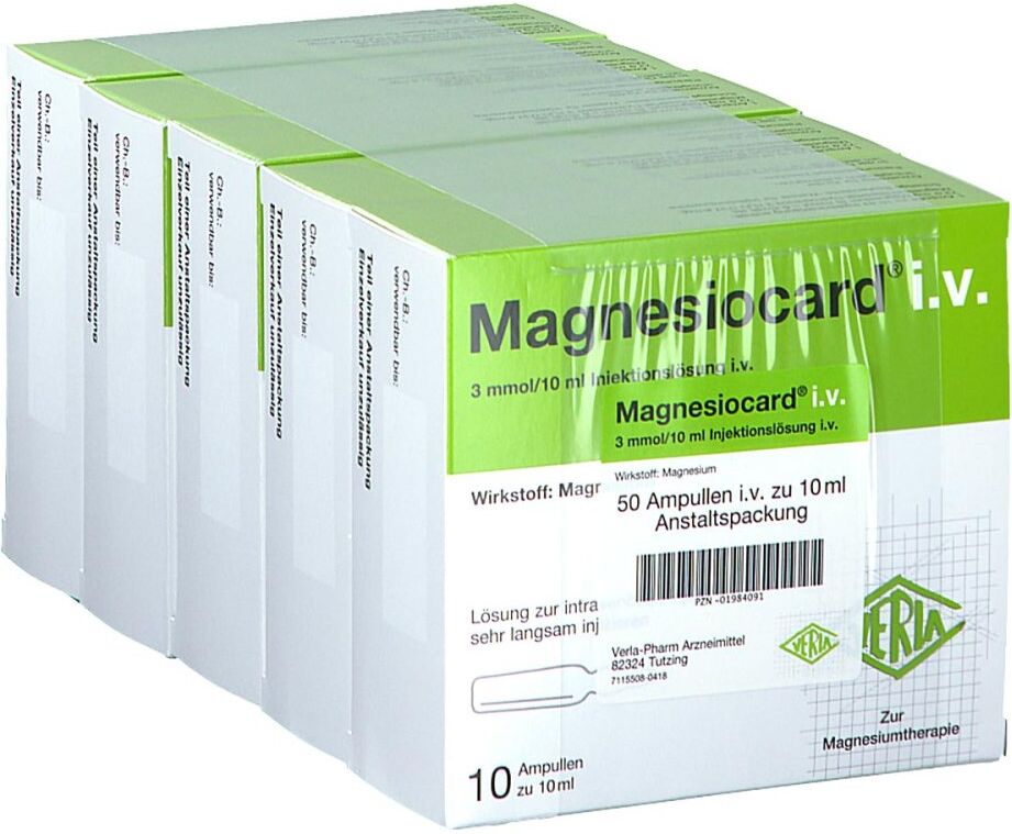 Magnesiocard intravenös Injektionslösung