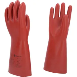 KS Tools Elektriker-Schutzhandschuh mit mechanischen und thermischen Schutz rot 11 - 117.0011 - rot
