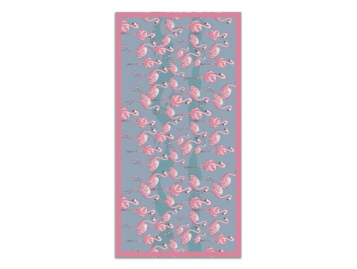 Tapis vinyle flamingo 120x170cm