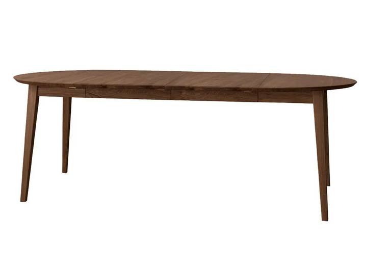 Feldmann-Wohnen Esstisch Orbetello (Tischplatte ausziehbar bis 160cm, 1-St., moderne Optik, Tischplatte ausziehbar, geölte Oberfläche), 90-190x110x74,5cm Eiche Tabak ausziehbar