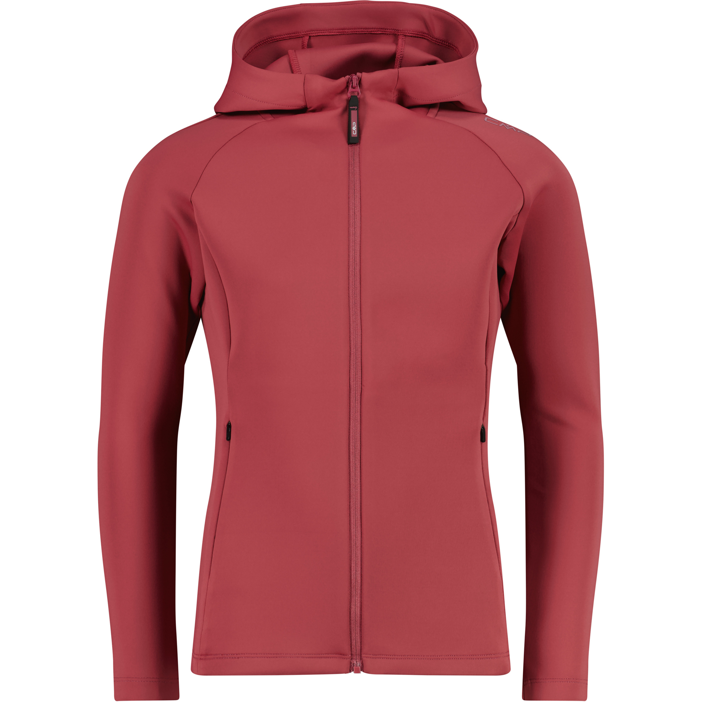 CMP Kinder Fleecejacke rot Größe 152 Trekking Elastisch