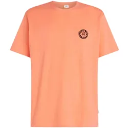 O'Neill Slub Back Print T-Shirt orange