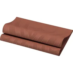 240 Duni Elegance®-Servietten Lily 40 x 40 cm Chestnut