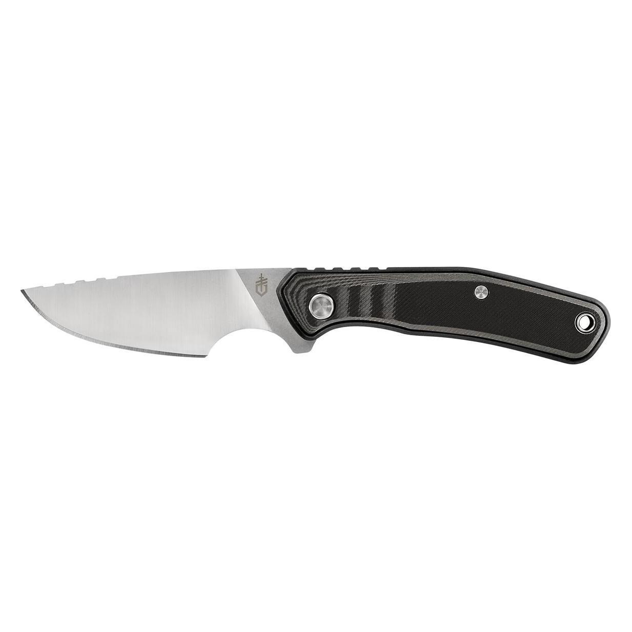 Gerber Gear Gerber Gürtelmesser DOWNWIND CAPER, 7Cr Stahl, rostfrei, G10 Griffschalen, gewachste Canvas Scheide (8.80 cm) (1059841)