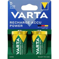 Varta VARTA Recharge Accu Power D 3000 mAh Blister 2 Mono (D)-Akku NiMH 3000 mAh 1.2 V 2 St. 56720101412