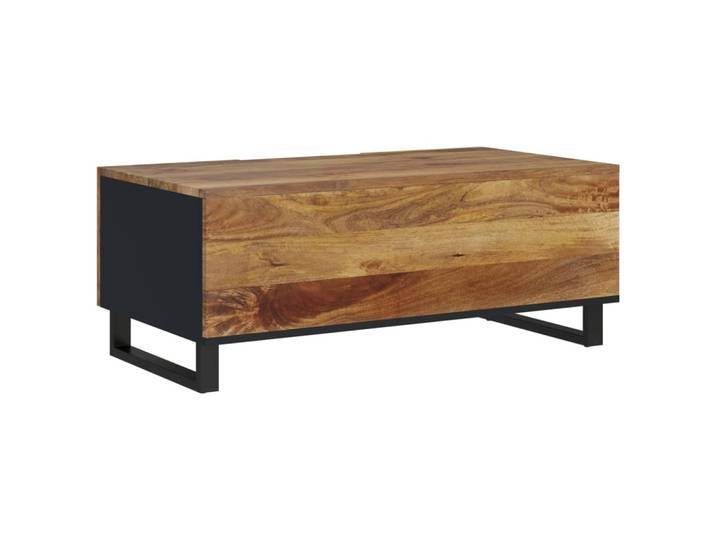 vidaXL Table basse 100x54x40 cm bois massif mangue & bois composite