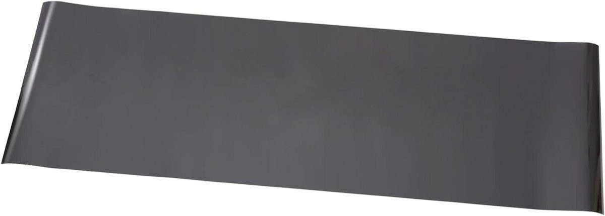 Zelfklevende zwarte privacy raamfolie - 100 x 30 cm