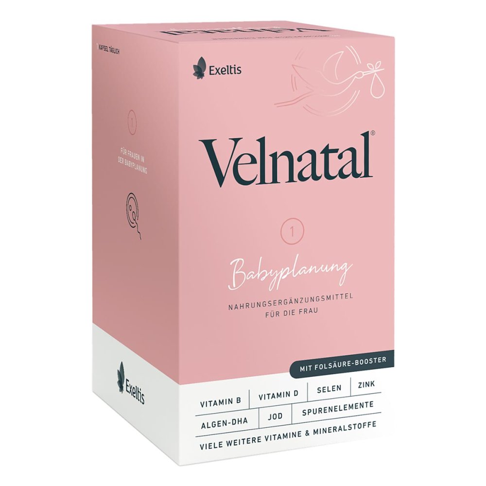Exeltis Germany GmbH Velnatal Babyplanung Weichkapseln 18683100