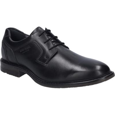 Schnürschuh JOSEF SEIBEL "Earl 01, schwarz", Herren, Gr. 45, schwarz, Obermaterial: 100% Rindsleder Leather cow., Schuhe Schnürschuh