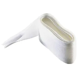 Flex Kabelkanal mit Klett, 2m lang, Polyester, Nylon, weiß - Breite: 51mm