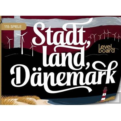 Stadt, Land, Dänemark - 115 Spielblöcke, Taschenbuch von LevelBoard Spiele, LevelBoard Spiele, 978-3-693-19743-1