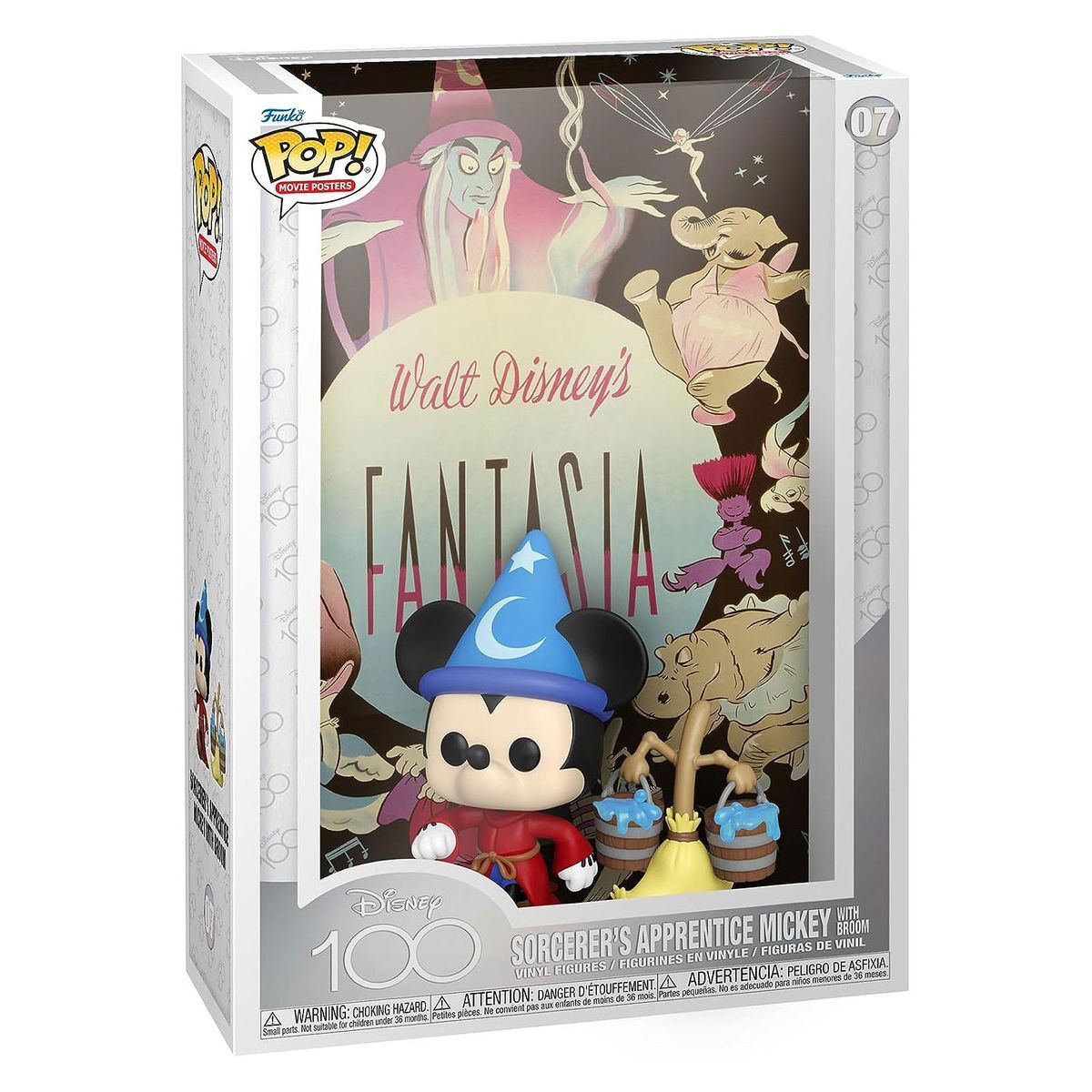 Funko Pop! Walt Disney Fantasia Mickey als tovenaar met bezem Film poster