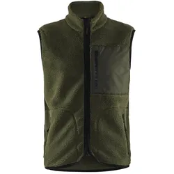 Faserpelz-Weste "3820" - 4XL - herbstgrün
