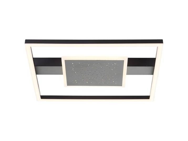 Brilliant LED Deckenleuchte Reno 37 x 37 cm, 3500 lm, 3000 K, Sternenglanz, schwarz