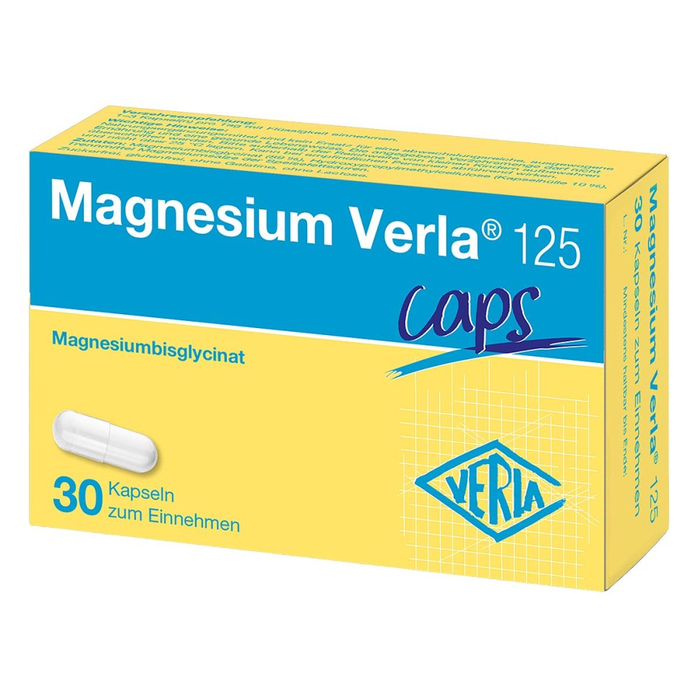 Verla-Pharm Arzneimittel GmbH & Co. KG Magnesium Verla® 125 Kapseln 20520813