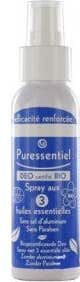 Puressentiel Déo Bio Spray 3 Huiles Essentielles 50 ml