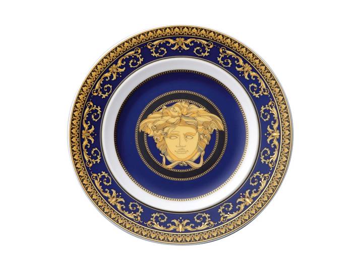 Versace Versace Medusa Blue assiette 18 cm