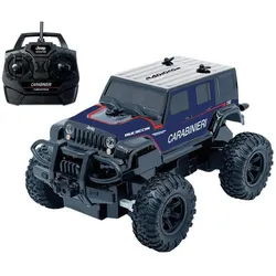 ODS Radiocom - Carabinieri Jeep Wrangler Auto RCRC 27 Mhz7 funzioni, sc. 1:24