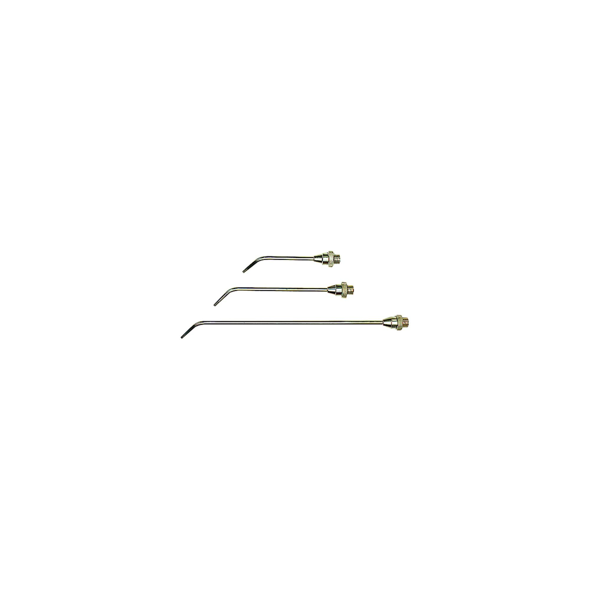 Riegler Verlängerungsdüse, Bohrung 3,0 mm, MS vern., 100 mm lang gebogen (22/100)