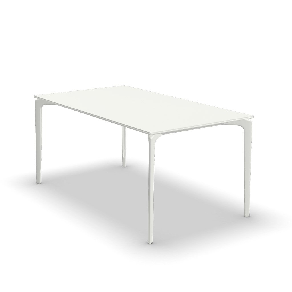 Fast AllSize Tisch 160 x 90cm (weiß (1, White)) weiß (1, White) 57R16A-1