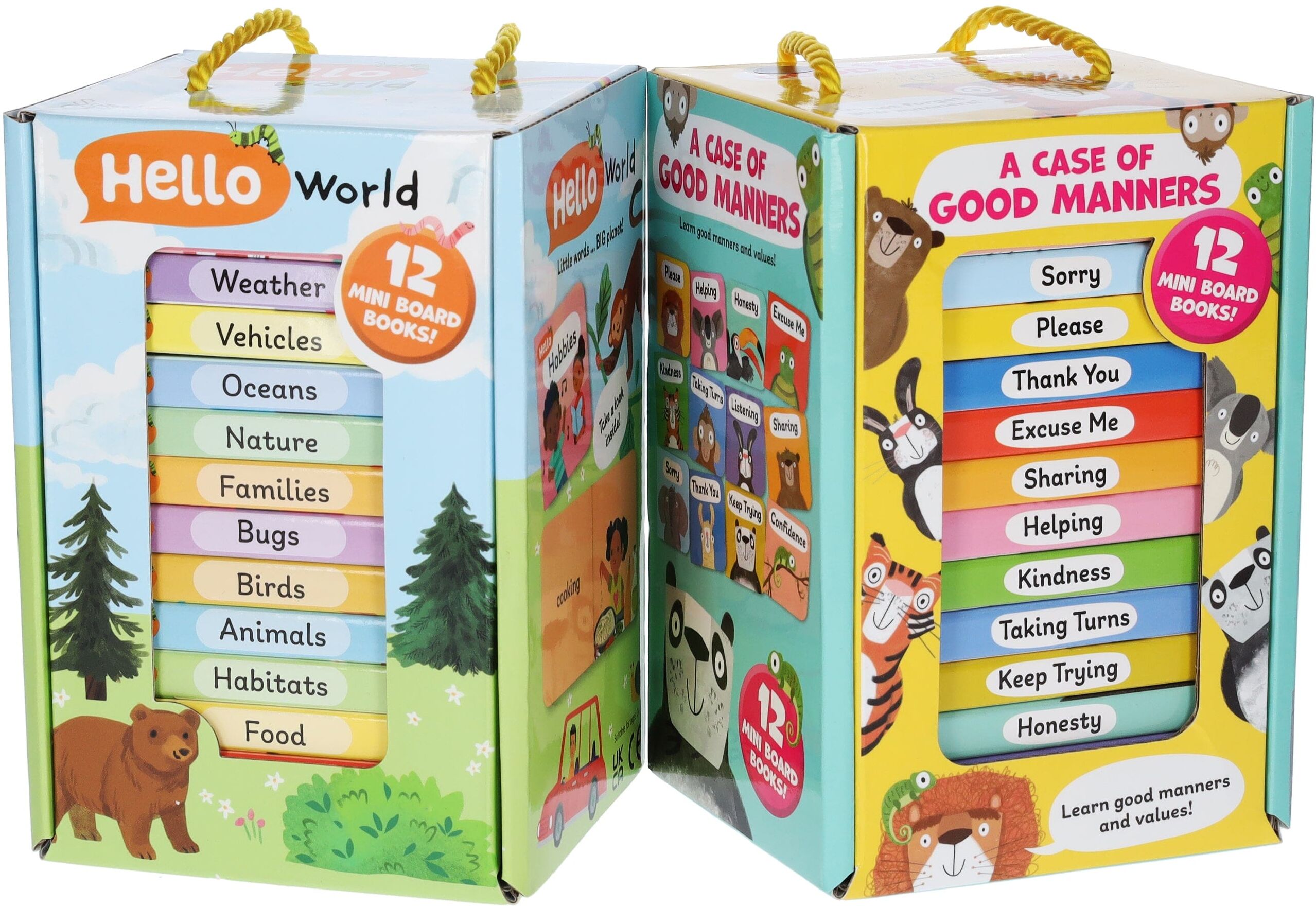 A Case of Good Manners & Hello World! By Sweet Cherry Publishing 24 Books Collection Box Set - Ages 2+ - Board Books Sweet Cherry Publishing
