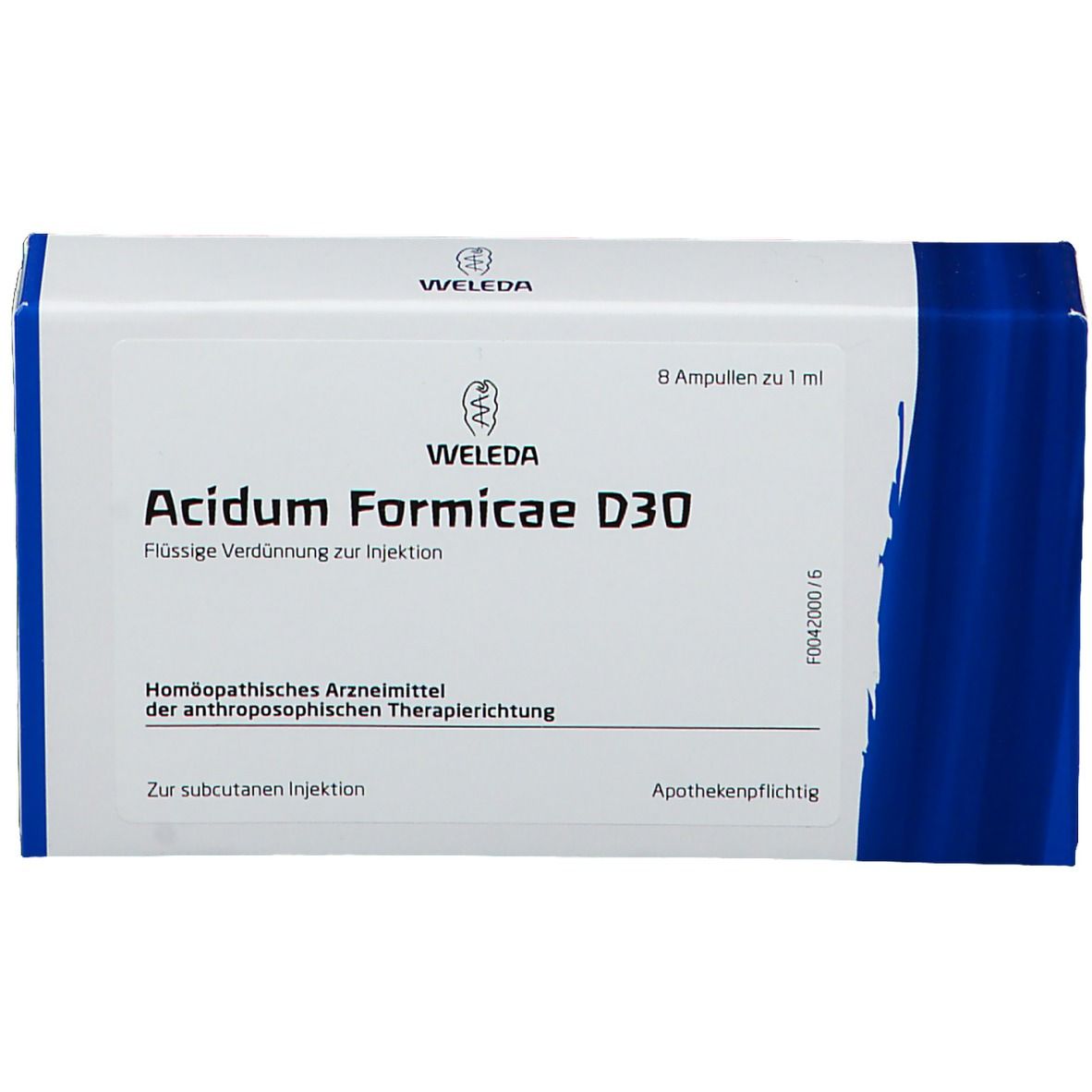Acidum Formicae D 30 Ampullen 8 St