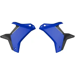 Racetech, Motorrad Zubehör, (RTECH) KÜHLERSCHUTZ (LINKS/RECHTS) T7 YAMAHA TENERE 700 '25-'26 BLAU
