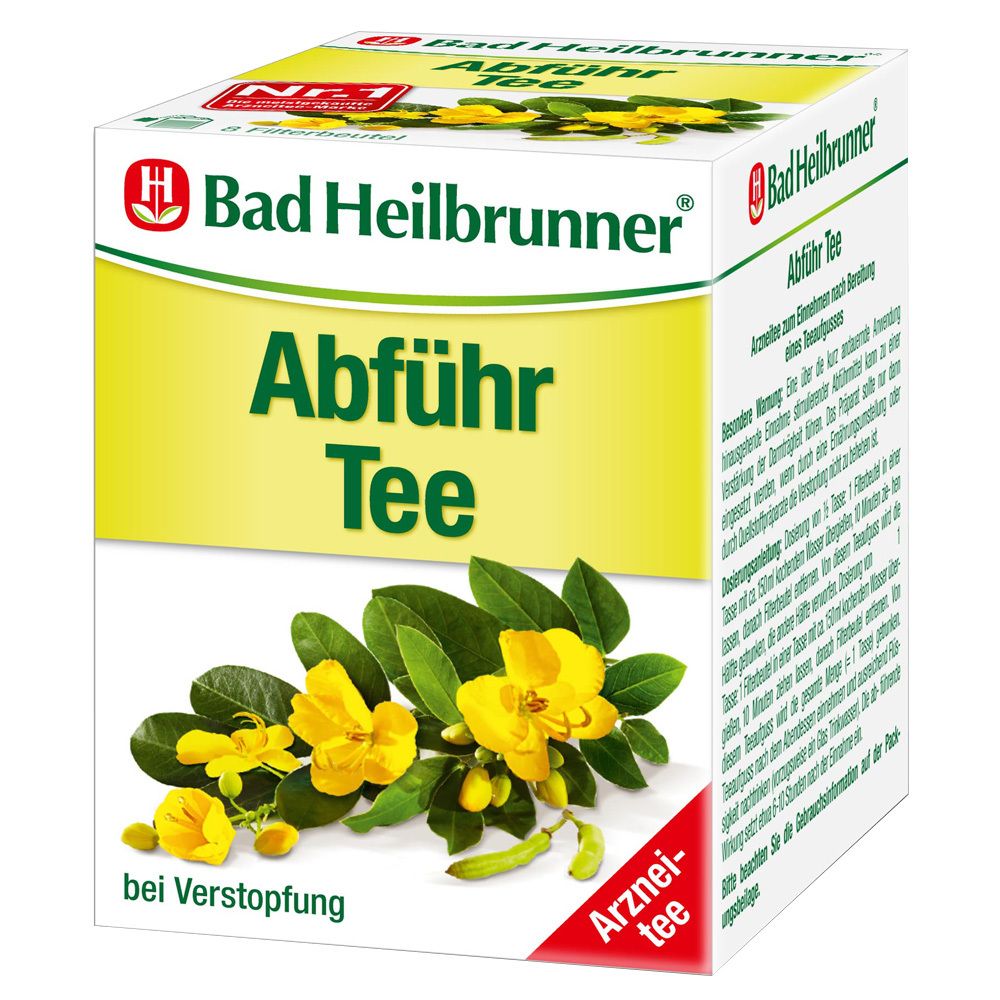 BAD Heilbrunner Abführ Tee Filterbeutel 15x1,7 g