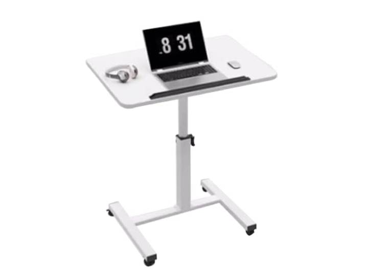 Klappbarer Autositz-Tabletttisch mit einstellbarer Höhe und 30 kg Tragkraft For den Reisegebrauch im Wohnmobil, Wohnmobil, Van, SUV(White,50x33cm)